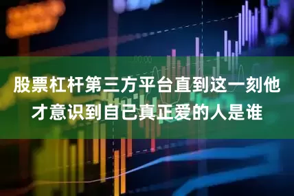 股票杠杆第三方平台直到这一刻他才意识到自己真正爱的人是谁